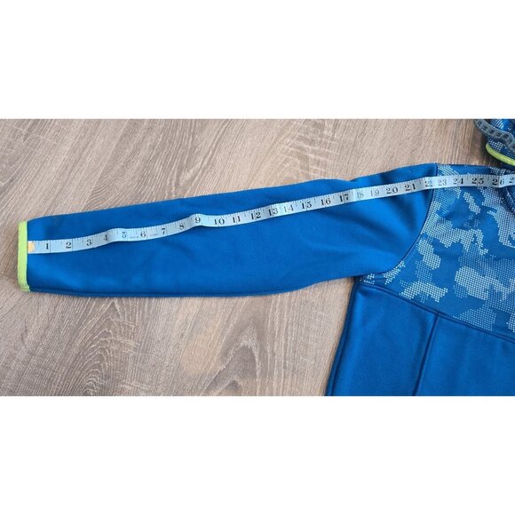 BOYS /GIRLS YLarge UNDER ARMOUR‎ COLDGEAR STORM HOODIE Quater zip FLEECE - Picture 6 of 9